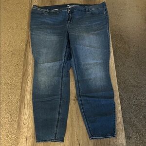 Old Navy Dark Blue Super Skinny Jeans